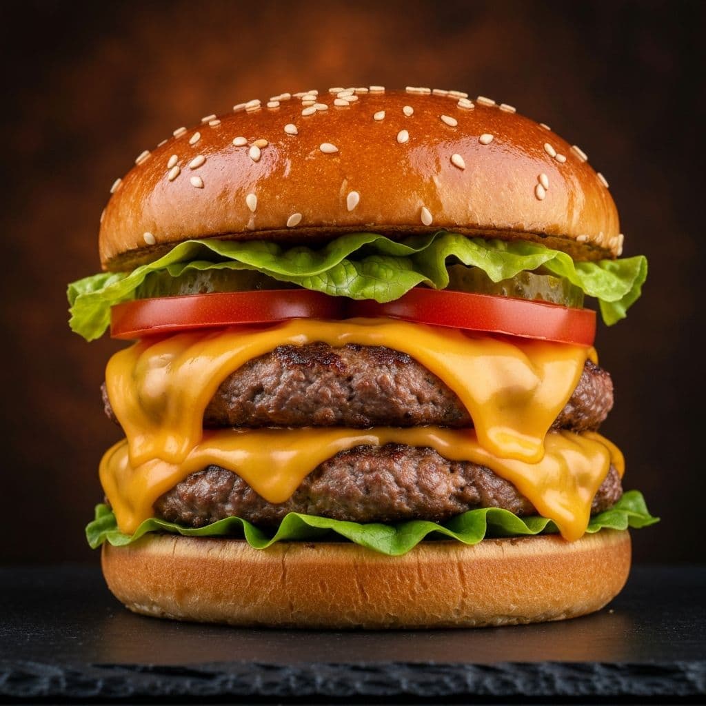 Gourmet smash burger